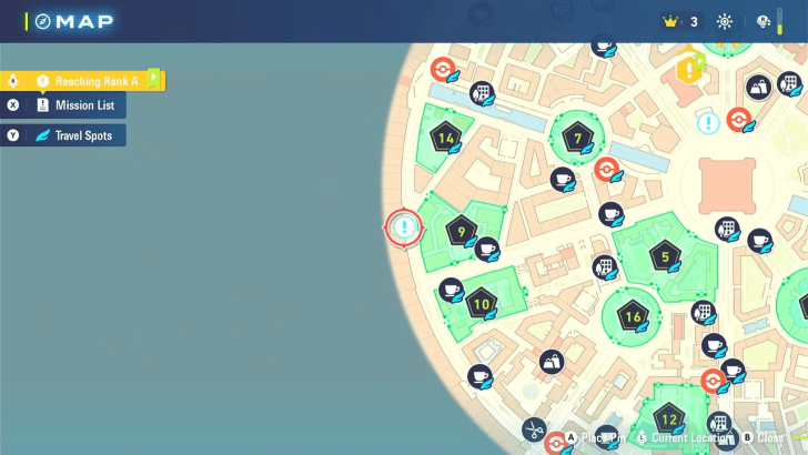 Stop the Runaway Whirlipede! Map Location