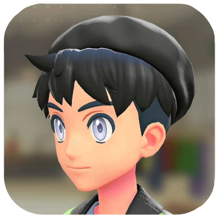 Pokemon Legends Z-A Male Flower-Stitch Beret Icon