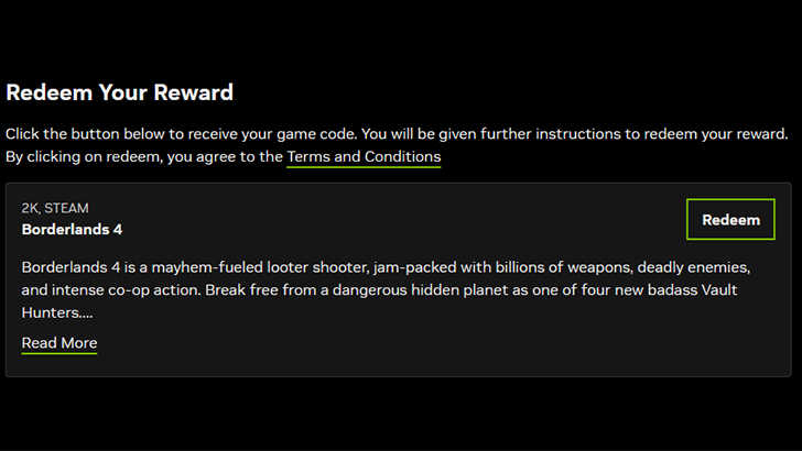 Nvidia Shift Code Redemption Portal