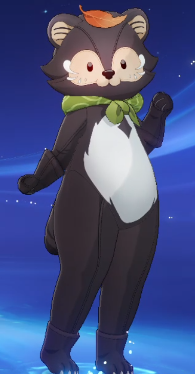 Genshin Impact - Fluffy Tanuki: Yellow-Green Image