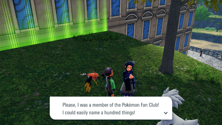 Pokemon Fan Club Easter Egg