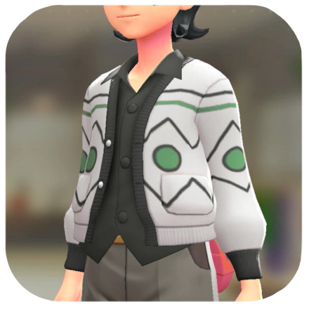 Pokemon Legends Z-A Male Cardigan and Shirt Set Icon