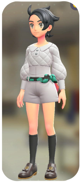 Pokemon Legends Z-A Male Belted Romper Set Icon