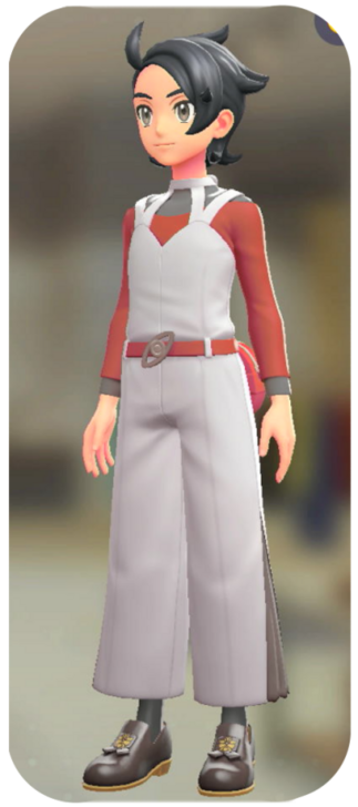 Pokemon Legends Z-A Male Overalls and Shirt Set Icon
