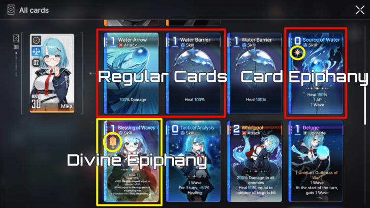 Card Differences