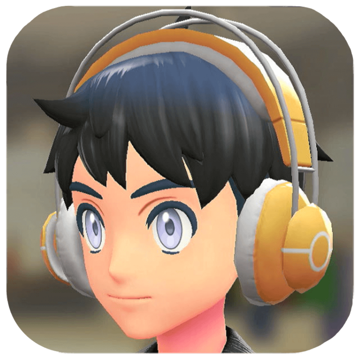 Pokemon Legends Z-A Male Headphones Icon