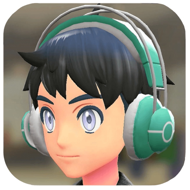 Pokemon Legends Z-A Male Headphones Icon
