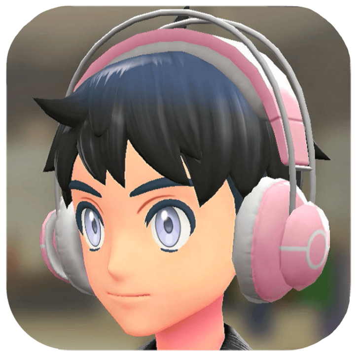 Pokemon Legends Z-A Male Headphones Icon