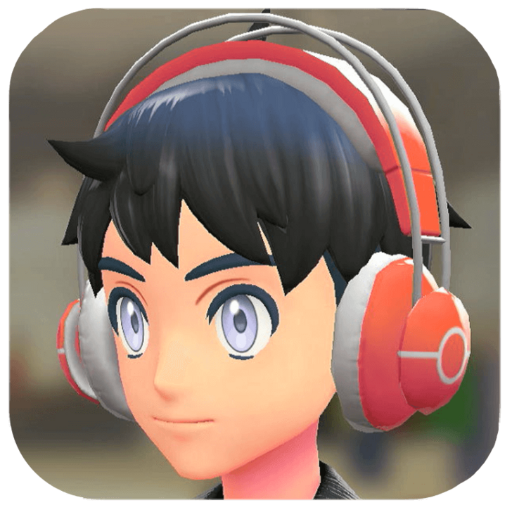 Pokemon Legends Z-A Male Headphones Icon