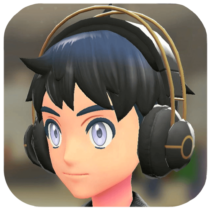 Pokemon Legends Z-A Male Headphones Icon