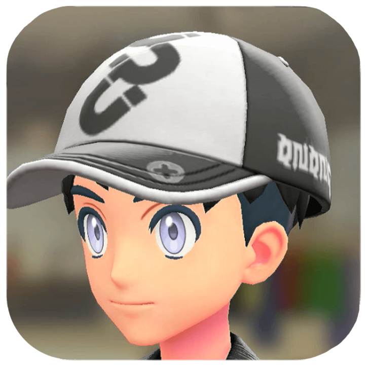 Pokemon Legends Z-A Male Magnet-Pattern Cap Icon