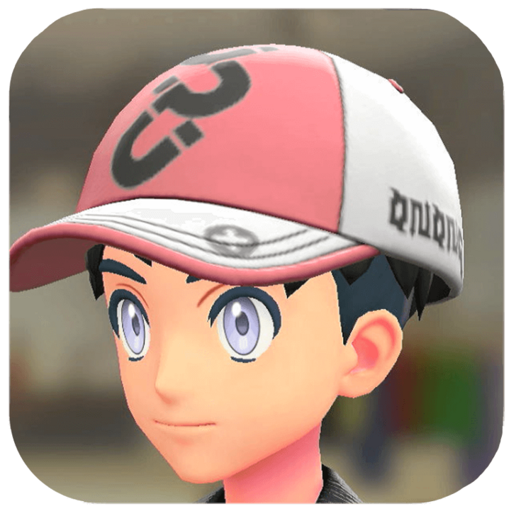 Pokemon Legends Z-A Male Magnet-Pattern Cap Icon