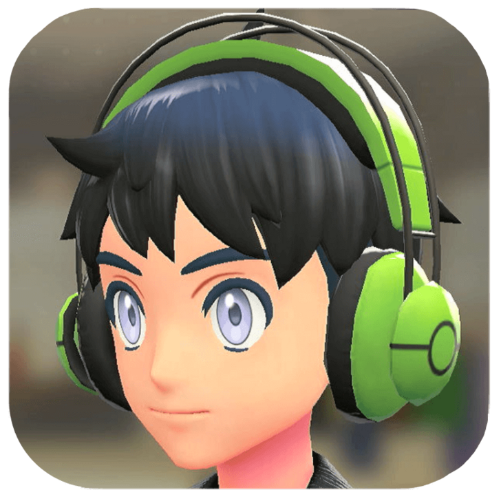 Pokemon Legends Z-A Male Headphones Icon