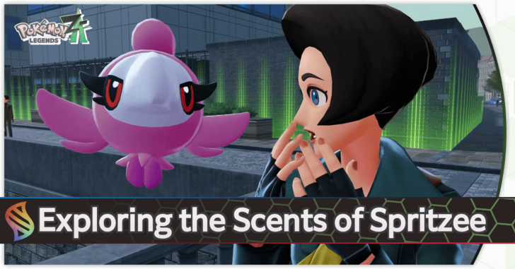 Pokemon Legends Z-A - Exploring the Scents of Spritzee