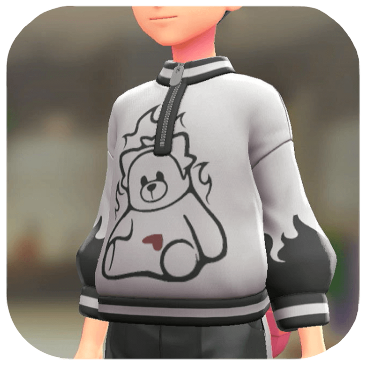 Pokemon Legends Z-A Male Pokemon-Print Pullover Icon