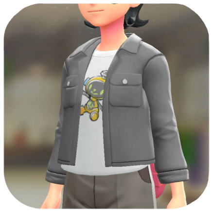 Pokemon Legends Z-A Male Graphic T-Shirt and Shacket Set Icon