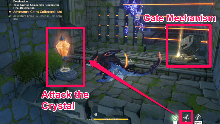 Dive Under Roiling Waves Step 8