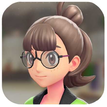 Pokemon Z-A - Cool Bridge Glasses Black Frames F