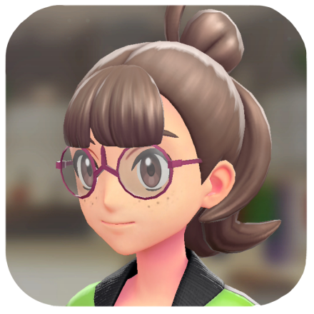 Pokemon Z-A - Cool Bridge Glasses Red Frames F