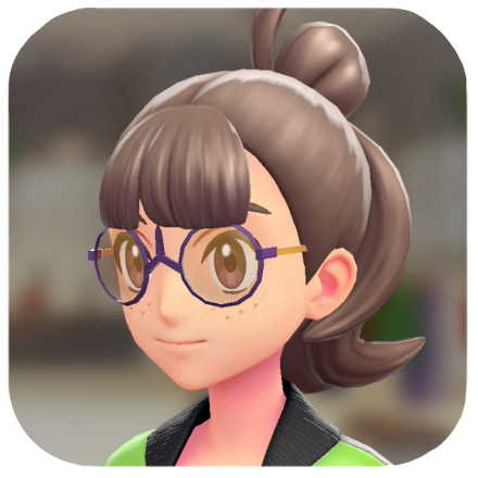 Pokemon Z-A - Cool Bridge Glasses Orange Lenses F