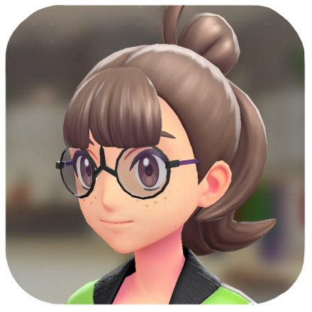 Pokemon Z-A - Cool Bridge Glasses Purple Lenses F