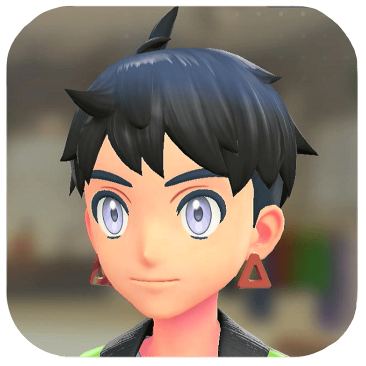Pokemon Legends Z-A Male Triangle Earrings Icon