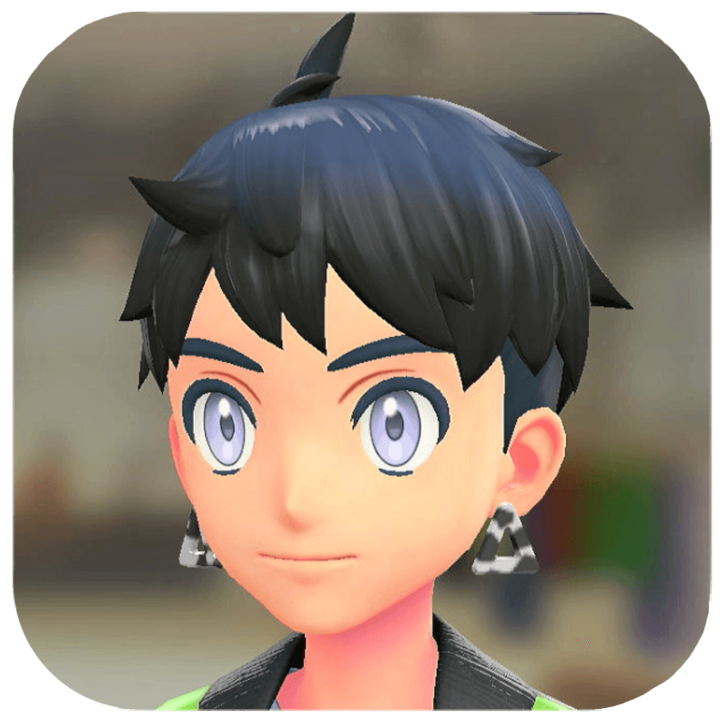 Pokemon Legends Z-A Male Triangle Earrings Icon