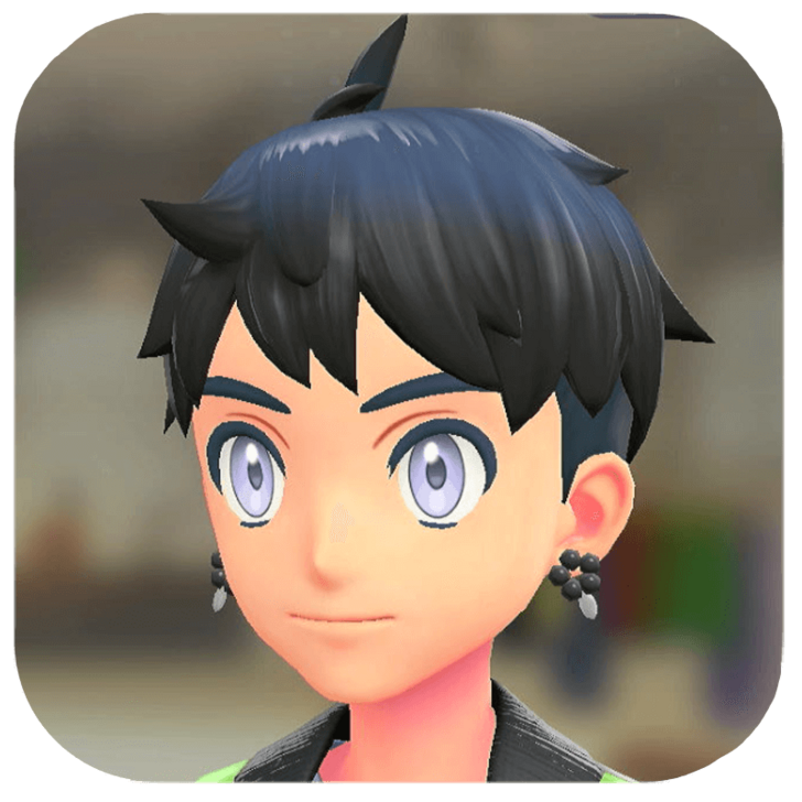 Pokemon Legends Z-A Male Flower Earrings Icon