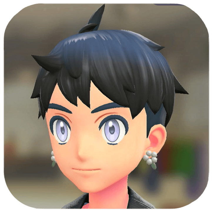 Pokemon Legends Z-A Male Flower Earrings Icon
