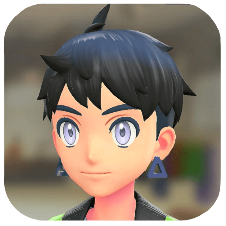 Pokemon Legends Z-A Male Triangle Earrings Icon
