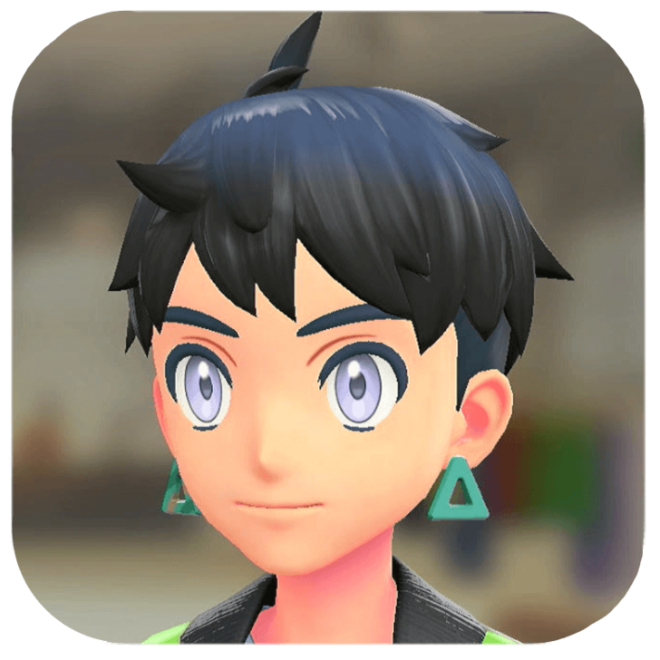 Pokemon Legends Z-A Male Triangle Earrings Icon