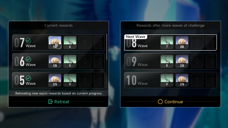 Duet Night Abyss Retreat or Continue