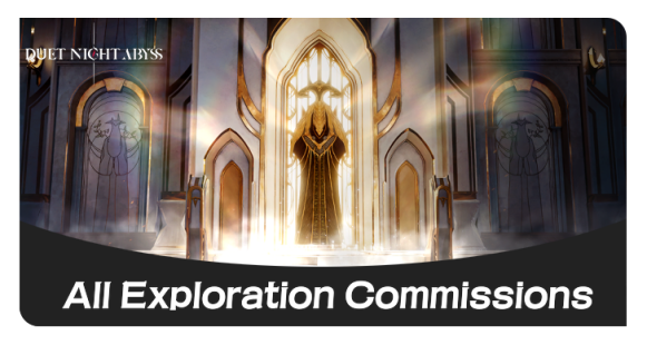 All Exploration ∞ Commissions