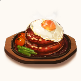 Hearty Hamburger Steak Meal