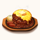 Cheesy Hamburger Steak