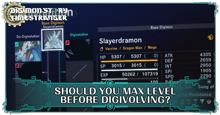 Digimon Story Time Stranger - Should You Max Level Before Digivolving