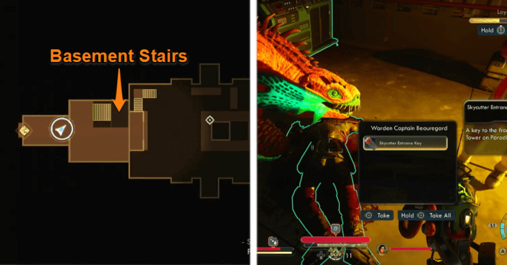 Basement Skycutter Key