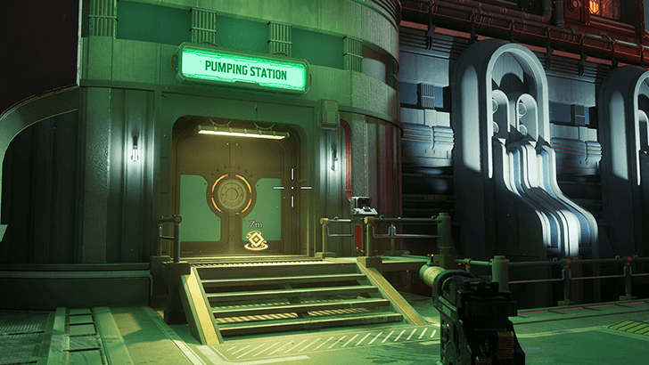 Pumping Station Entrance