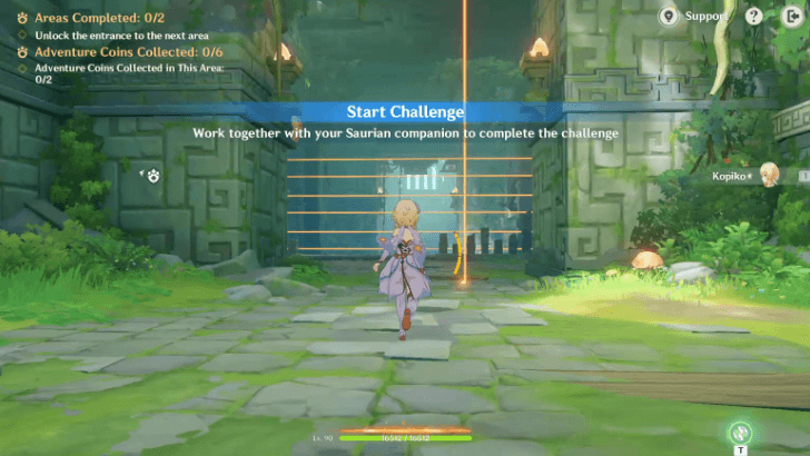 Genshin - Climbing Up Precipitous Cliffs Step 1