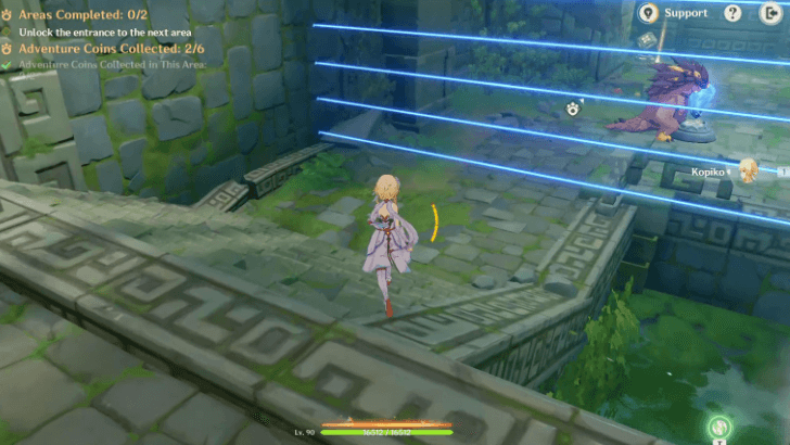 Genshin - Climbing Up Precipitous Cliffs Step 4