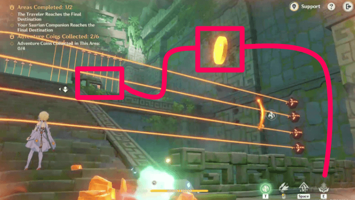 Genshin - Climbing Up Precipitous Cliffs Step 6