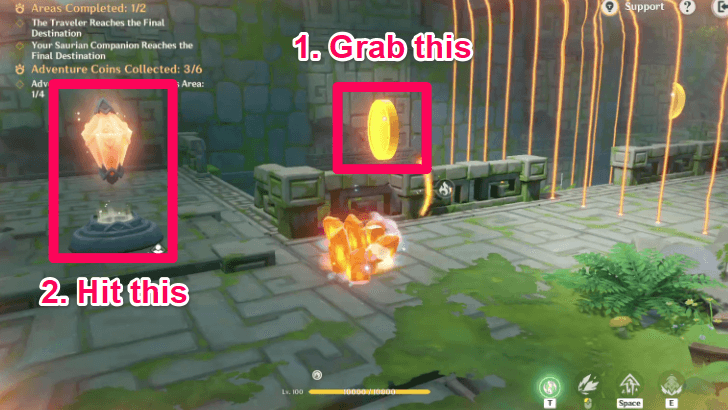 Genshin - Climbing Up Precipitous Cliffs Step 7