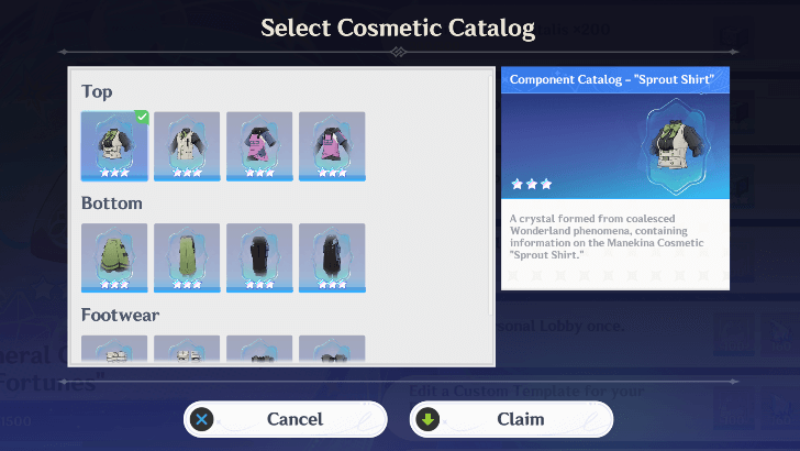 Component Gift Box Component Selector