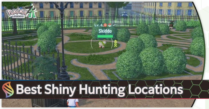 Pokemon Legends Z-A - Best Shiny Hunting Locations