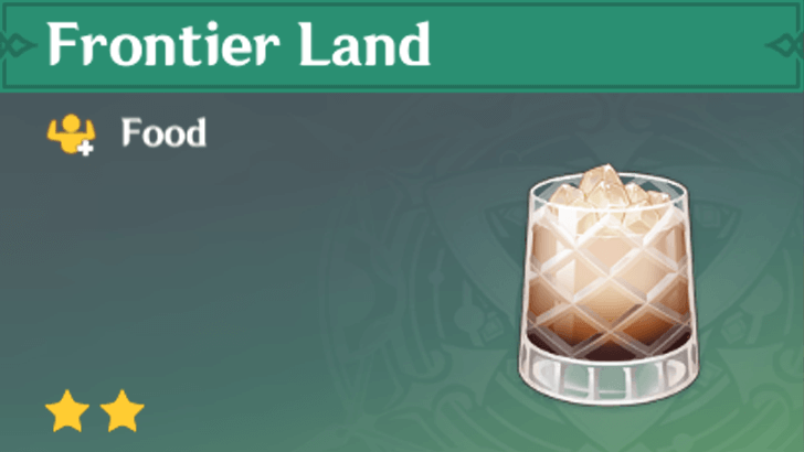Genshin Impact - How to Get Frontier Land and Effects