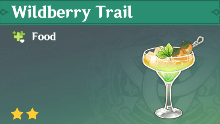 Genshin Impact - How to Get Wildberry Trail and Effects