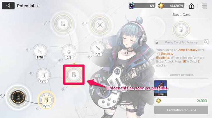 Chaos Zero Nightmare - Nia Potential 3-1