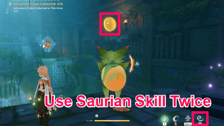 Swinging Across Narrow Passes Step 1