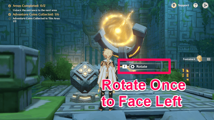 Swinging Across Narrow Passes Step 2