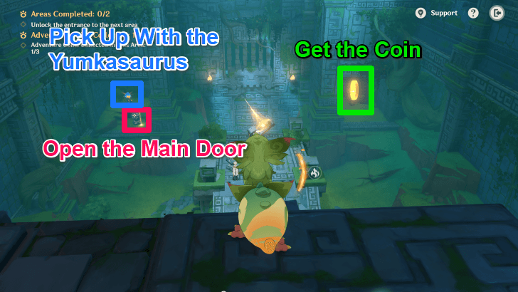 Swinging Across Narrow Passes Step 5